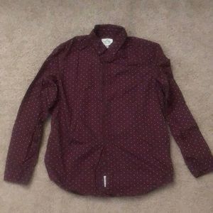 American Eagle Men's long Sleeve Button Up